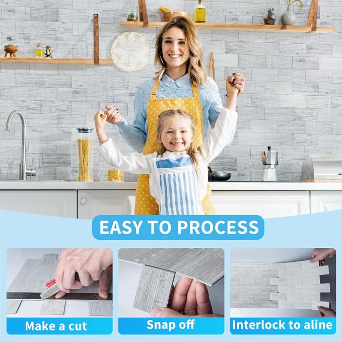 Art3d 10-Pack Peel and Stick Wall Tile - Image 9