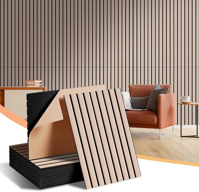 Acoustic Panels 24 Pack: 32 Sq Ft Coverage by laapee