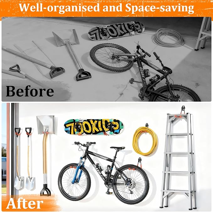 Housolution Steel Garage Hooks - Image 7