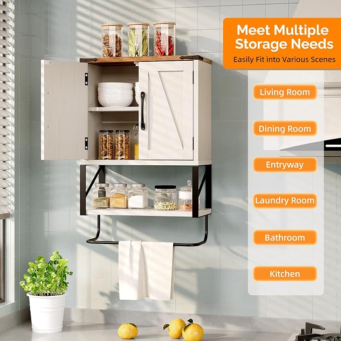 VINGLI Bathroom Wall Cabinet - Image 7