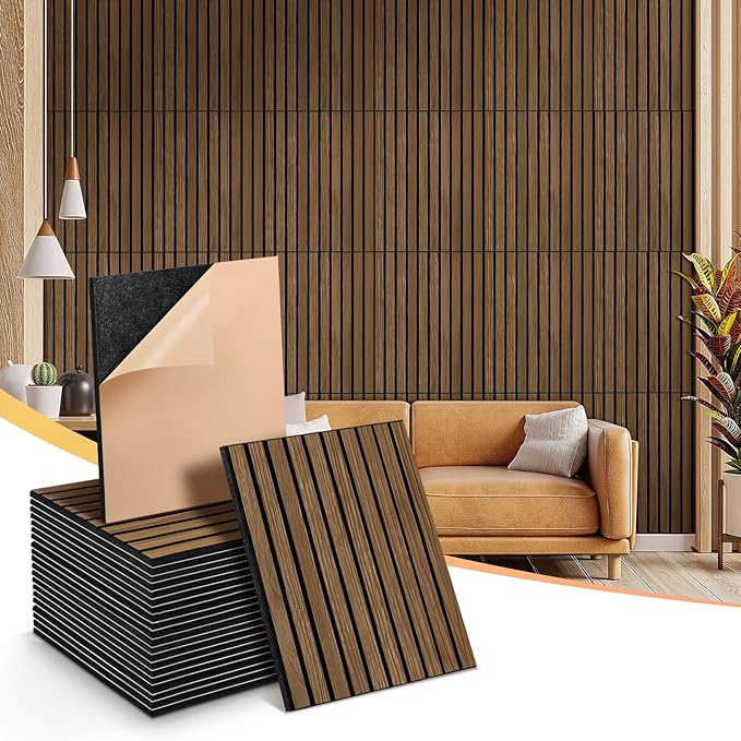 Acoustic Wall Panels 24 Pack, Covers 32 Sq Ft by laapee