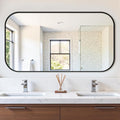 Bathroom Mirror for Wall, Large Bathroom Vanity Mirror for Over Sink 30 x 55 by Unknown