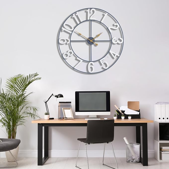 Sorbus Large Wall Clock for Living Room Decor - Image 8