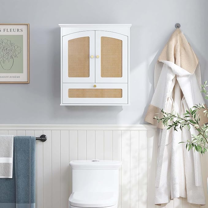 Spirich Bathroom Cabinet Wall Mount, Boho Medicine Cabinet - Image 4