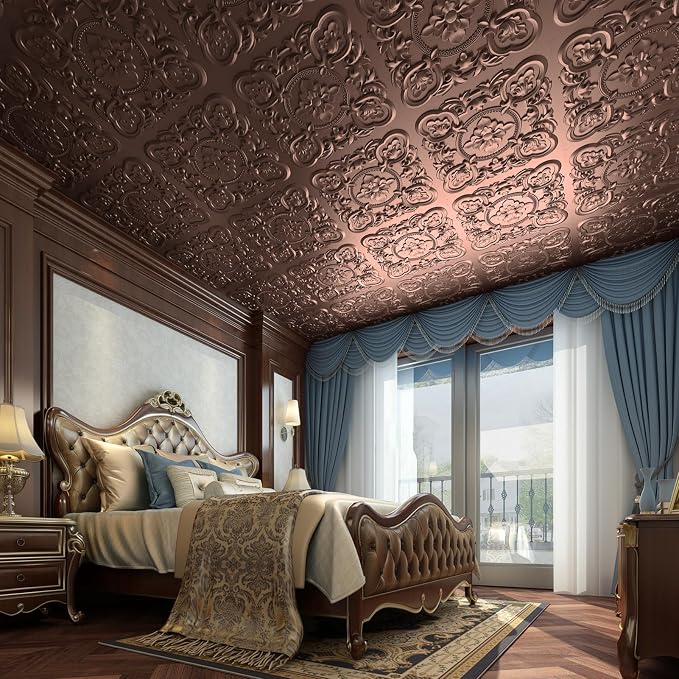 Art3dwallpanels 12 Pack Drop Ceiling Tiles, 24 x 24 Inch High Grade PVC 3D Wall - Image 5