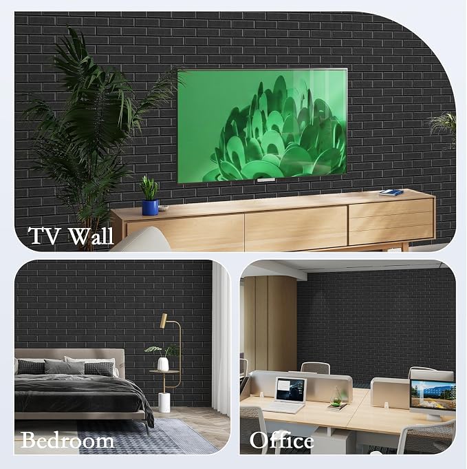 12Pack Acoustic Panels, Decorative Sound Dampening Wall Panels - Image 7