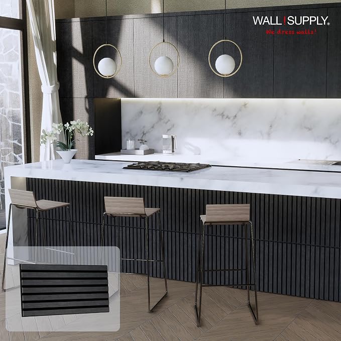 Wall!Supply 3D Soundproof Wall Panels – Acoustic Anthracite Finish – EPS Foam - Image 2