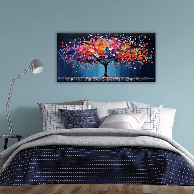 Suconvng Canvas Art Wall Decor Modern Minimalist Gallery Painting Abstract Tree - Image 6