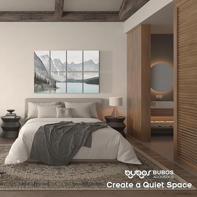 BUBOS 8 Pack Art Acoustic Panels Soundproof Wall Panel, 47.2X31.4 Inches Sound - Image 6