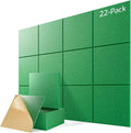 22 Pack Self-Adhesive Acoustic Panels, Soundproof Wall Panels by Lebenforce