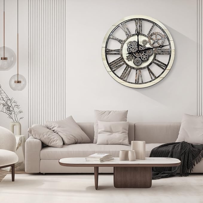 HOIBAI Large Wall Clock, Wall Clocks - Image 3