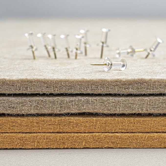 Lightomorrow Bulletin Board, 35 x 17 1/2 inches Felt Board - Image 6