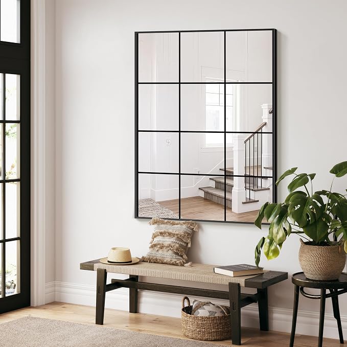Window Mirrors for Wall Decor, Wall Mirrors Decorative Window Pane 30 x 40 - Image 7