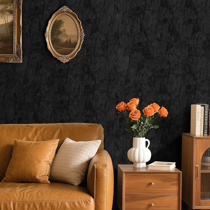 30"x317" Self Adhesive Felt Fabric Wallpaper - Image 5