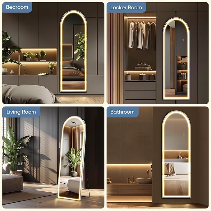 DUMOS Arched Full Length Mirror - Image 6