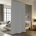 Room Divider Curtains for Ceiling Track Rod, 8.3 ft Wide x 9 ft Tall, 1 Panel by RoomDarkning