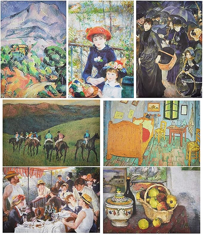 The Gifted Stationery Impressionist Wall Art Posters - Image 7