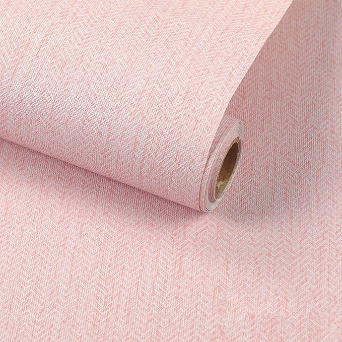 Grasscloth Peel and Stick Wallpaper Faux Linen Contact Paper 15.7inch x by MANONIRIA
