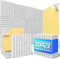 20 Pack Sound Proof Foam Panels by Unknown