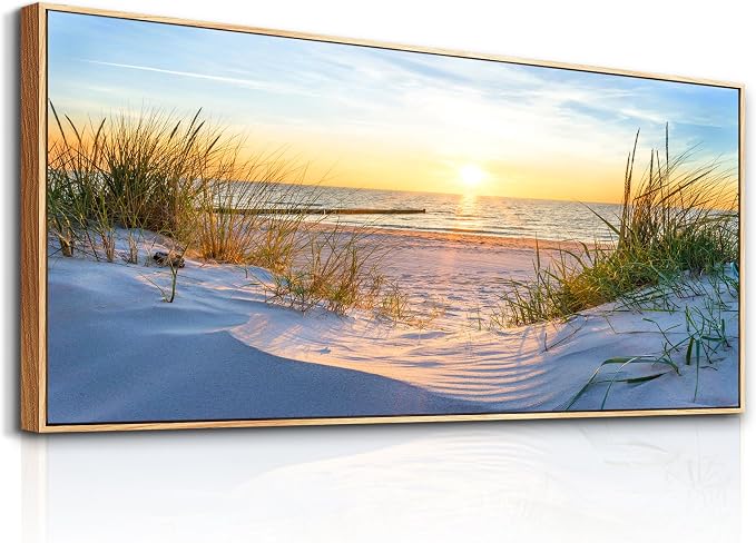 MHARTK66 Large Wall Art For Living Room Wall Decor For Office Ocean Painting by MHARTK66