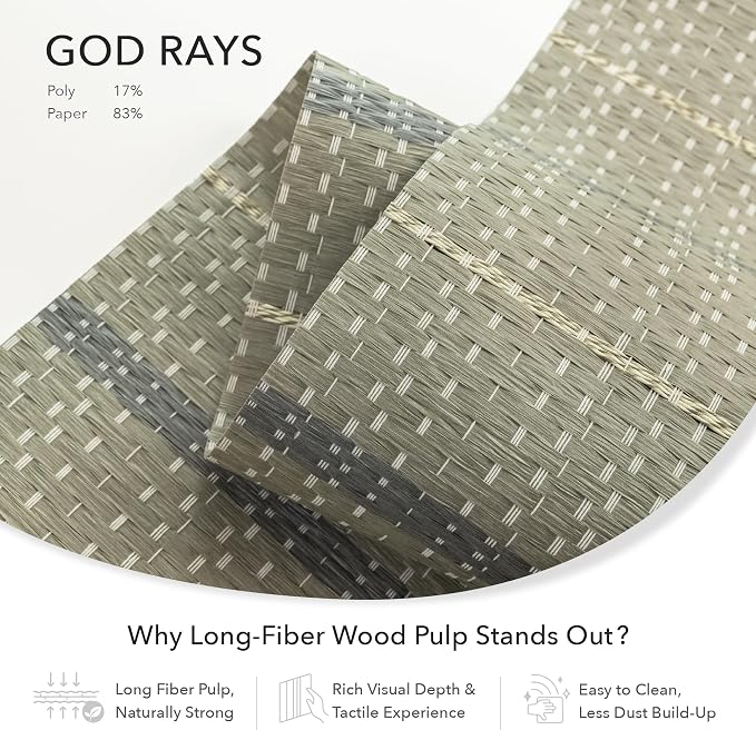 GoDear Design Adjustable Sliding Panel Track Blinds - Image 3