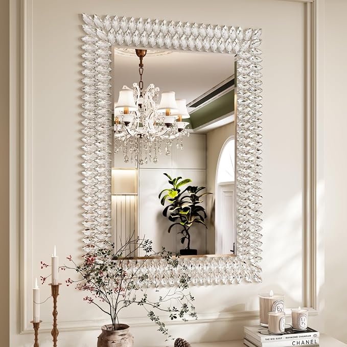 Kelly Miller Large Jeweled Mirror - Image 2
