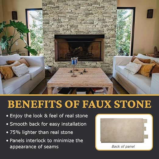 AZ FAUX | High-Density Polyurethane Faux Stone Wall Covering Panels - Image 4