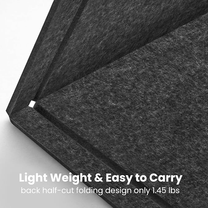 Lightomorrow Bulletin Board, 36 x 24 inches Felt Board - Image 4