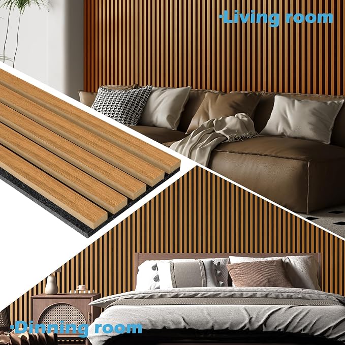 Art3d 2pcs-104 x 15.75in Slat Acoustic Panel - Image 3