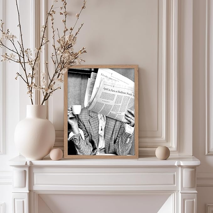 Poster Master Woman Reading Newspaper - Image 5