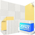 20 Pack Sound Proof Foam Panels by Unknown