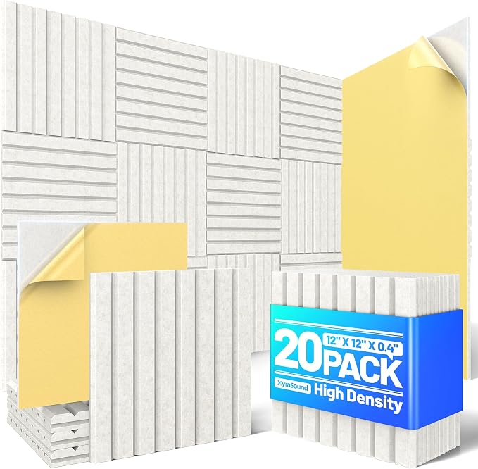 20 Pack Sound Proof Foam Panels by Unknown