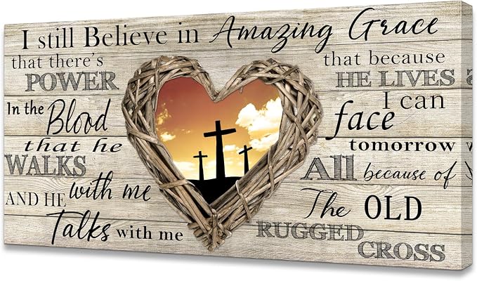 Cao Gen Decor Art A63575 Amazing Grace Wall Art Decor Canvas Print Picture by Cao+Gen+Decor+Art