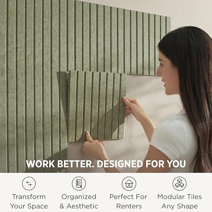 VIVELDA Large Bulletin Board 48x36- Office Wall Organizer, Replace Your Old - Image 2