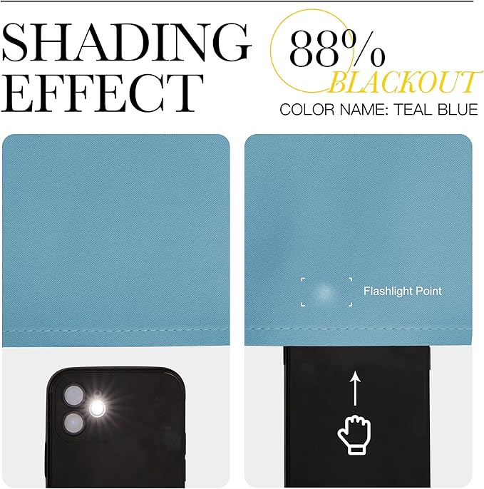 NICETOWN Room Darkening Curtain Panels - Image 5