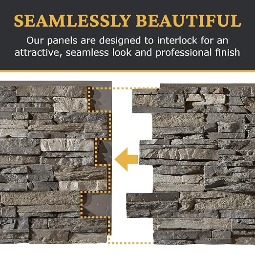 AZ Faux High-Density Polyurethane Faux Stone Wall Covering Panels - Image 7