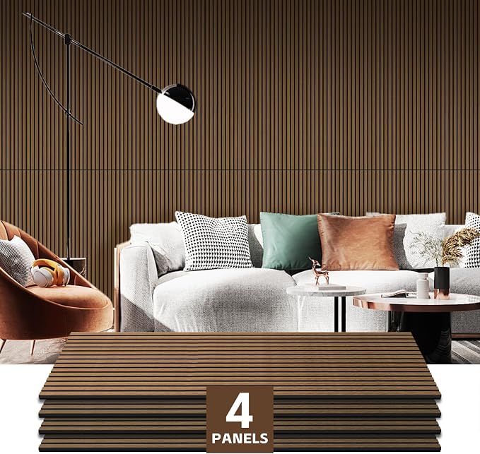 RITOLLO 4 Pack Wood Panels for Wall by Ritollo
