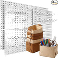 Spampur Peg Board, 8 Pack Metal PegBoard Organizer by Spampur