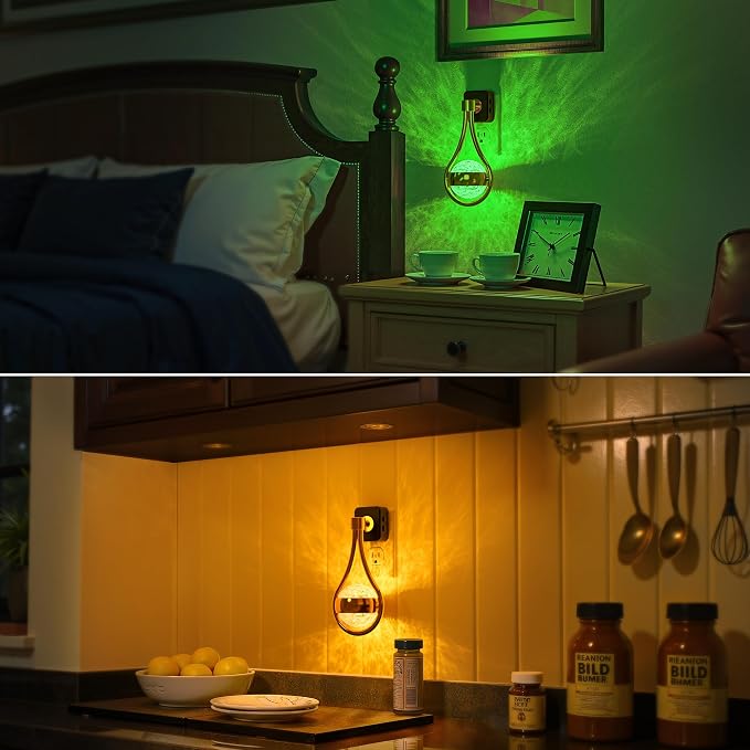 Briignite RGB Night Lights Plug into Wall, Color Changing Nightlight - Image 6
