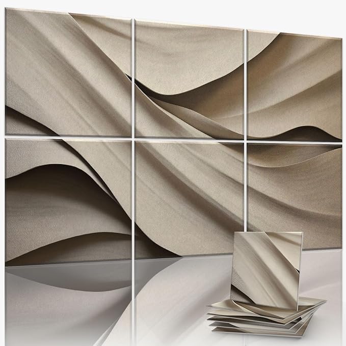 6-Pack Sound Absorbing Panels 72x48 Inch Acoustic Wall Panels by JaneTech
