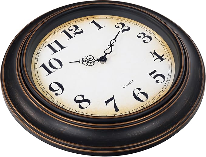 Yoiolclc 18 Inch Retro Large Wall Clock - Image 7