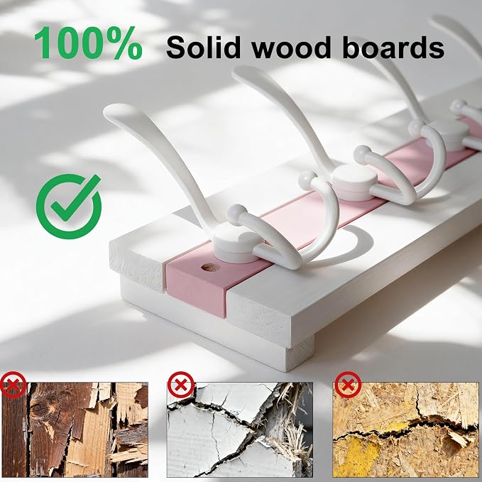 SKOLOO Coastal Wall Mounted Coat Rack - Image 3