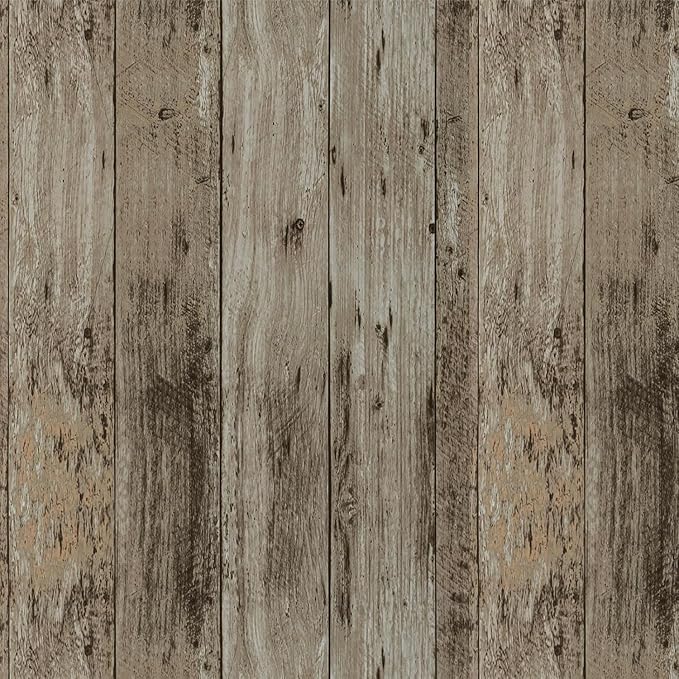 TANONE Wood Contact Paper Kitchen Peel and Stick Wallpaper, Self Adhesive by TANONE