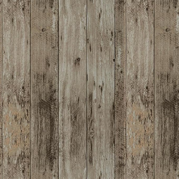 TANONE Wood Contact Paper Kitchen Peel and Stick Wallpaper, Self Adhesive by TANONE