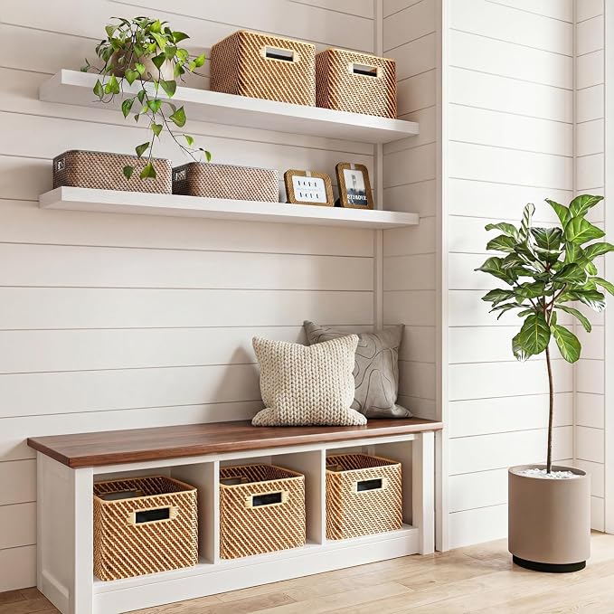 Fixwal Floating Shelves for Wall, Bathroom and Kitchen, for Storage, Room Decor - Image 4