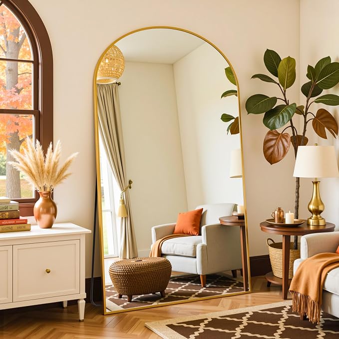 Full Length Mirror, Oversized Floor Mirrors, Leaning Free Standing Mirrors - Image 2
