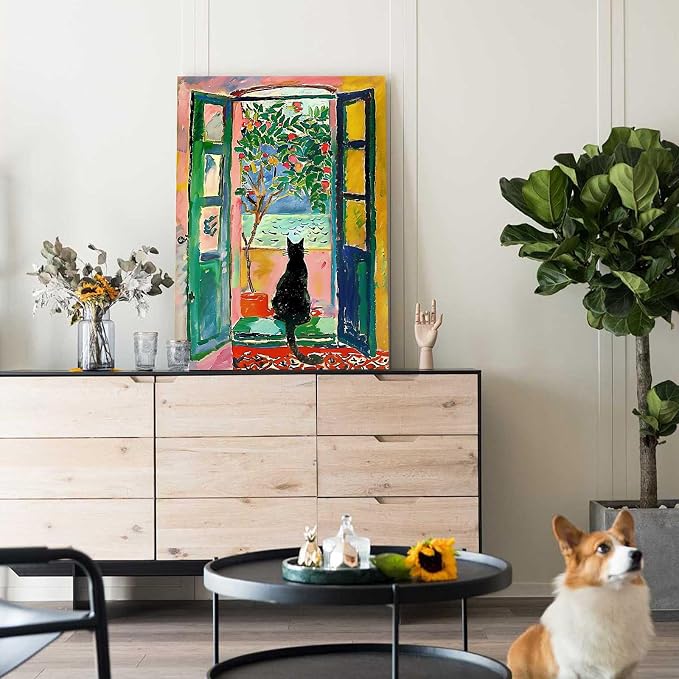 Henri Matisse Wall Art Prints Matisse Open Window Posters Colorful Aesthetic - Image 2