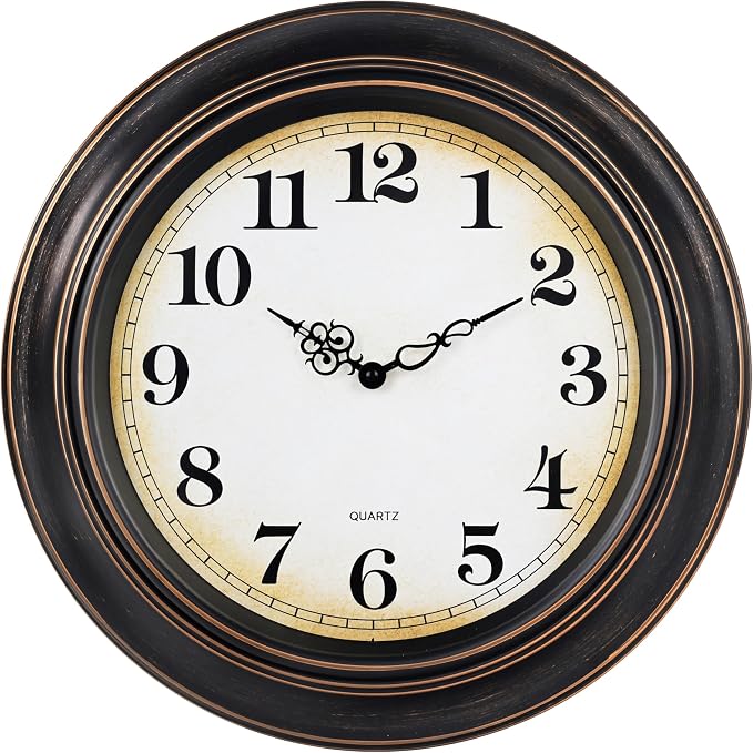 Yoiolclc 18 Inch Retro Large Wall Clock by YoiolclcWallClock