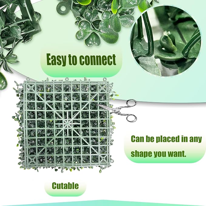 Artificial Grass Wall Backdrop, Garden and Indoor Outdoor Plant Decor - Image 4
