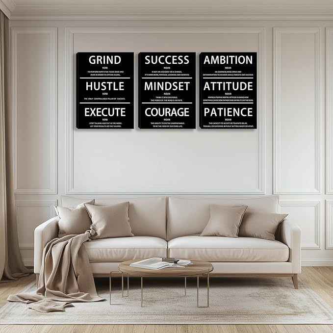 Motivational Wall Decor Paintings Inspirational Office Wall Decor Posters - Image 2